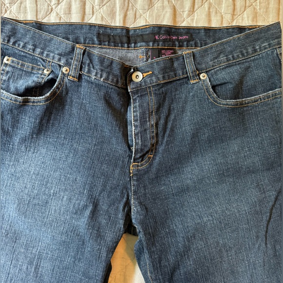 Calvin Klein Mid Rise Vintage Flares size 15 90’s Vintage! - Picture 8 of 11